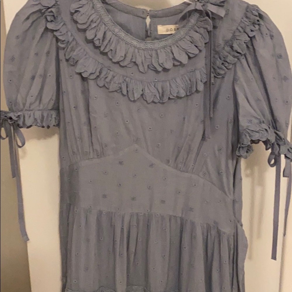Doen Fiore dress French blue